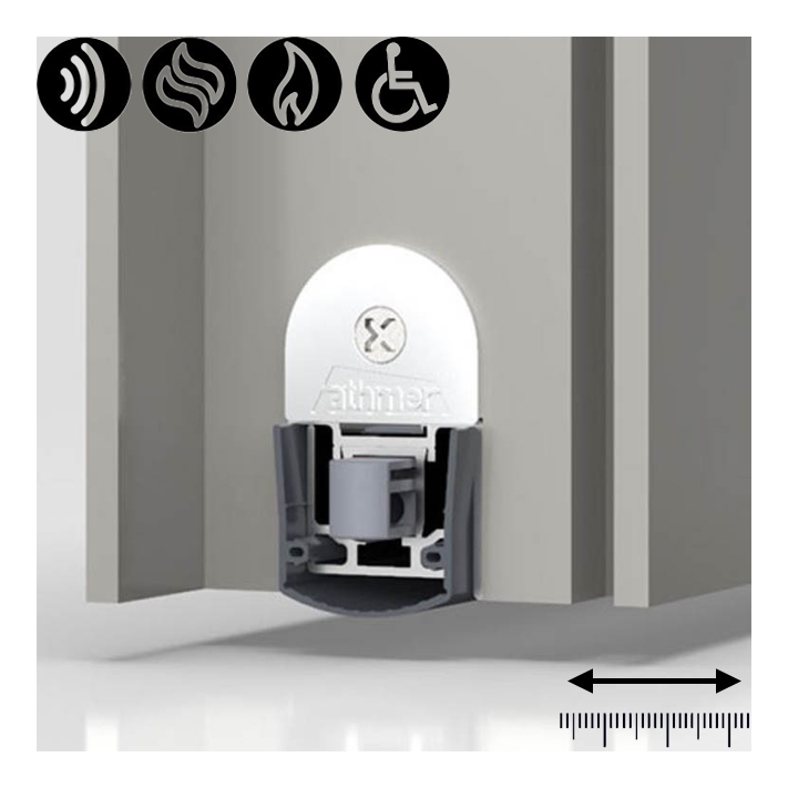 Athmer Bodentürdichtung Stadi L-24/20 WS