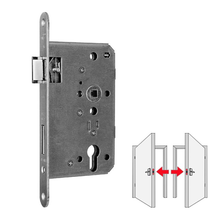 BMH Nr. 1013 Panikschloss Durchgangsfunktion D PZ 72-55-9-24 rund...