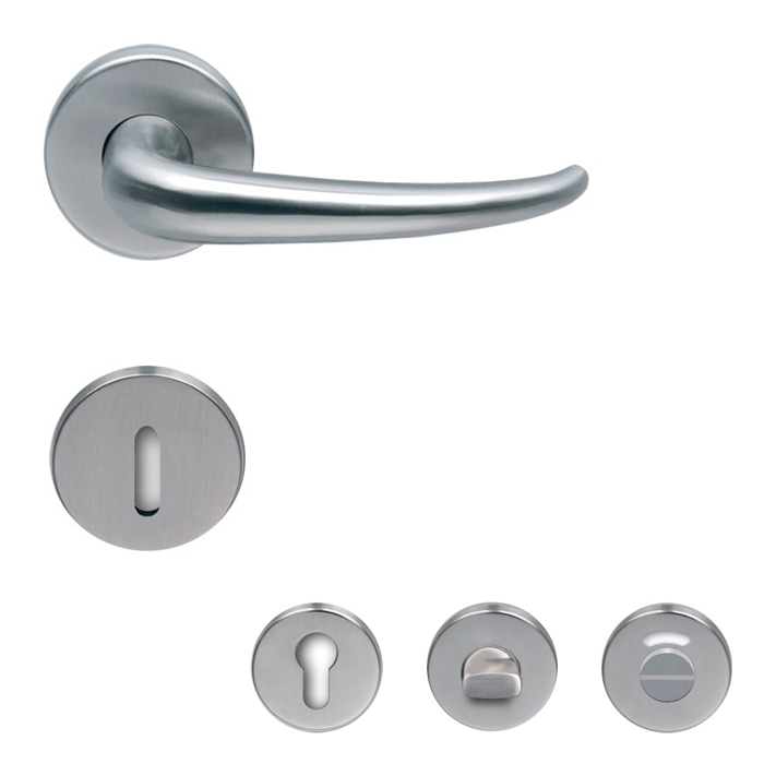 EST 61 Normbau Türdrücker-Rosetten-Garnitur