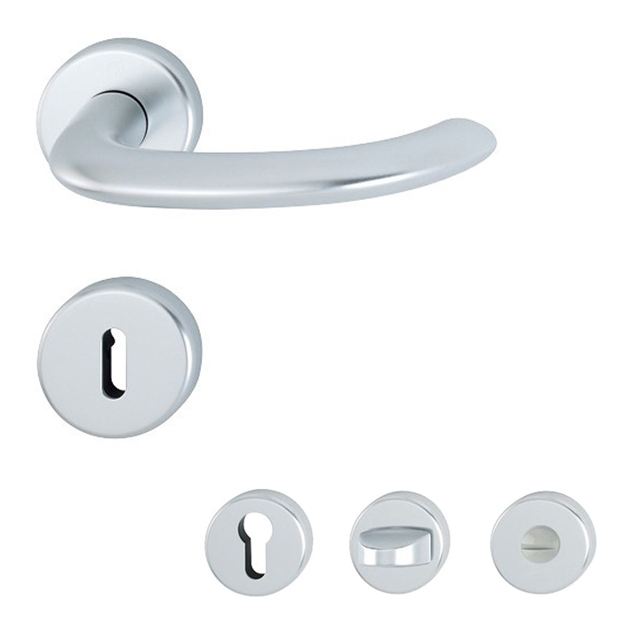 Hoppe Marseille Rosettengarnitur Alu natur