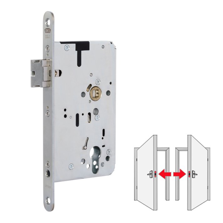 BKS B-21100 selbstverriegelndes Panikschloss Umschaltfunktion B PZ...