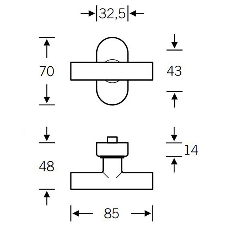 3403 FSB Fenstergriff