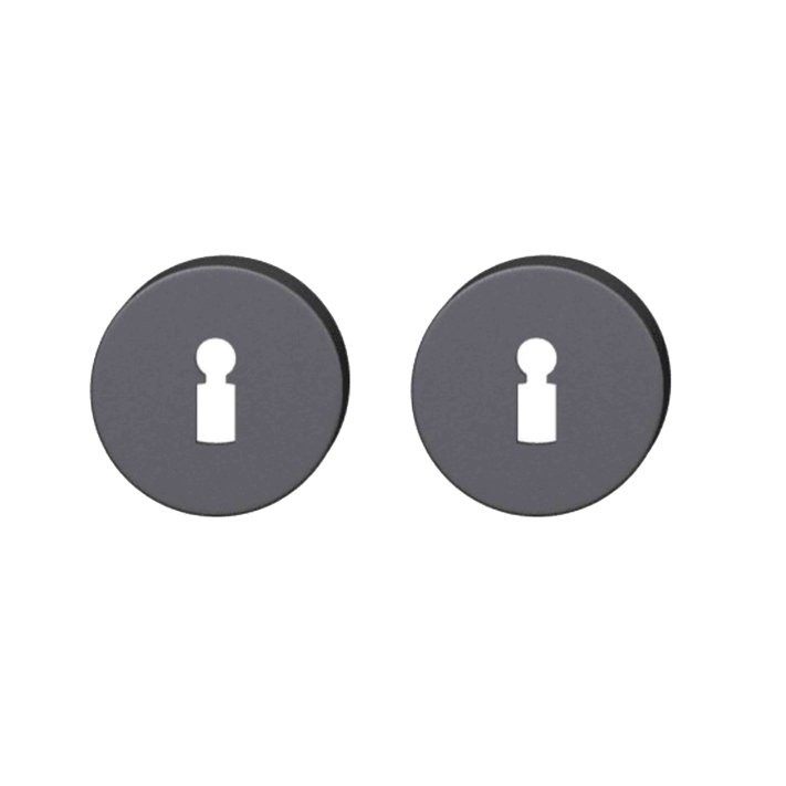 12 1735 00002 FSB ASL Schlüsselrosettenpaar BB Alu schwarz 