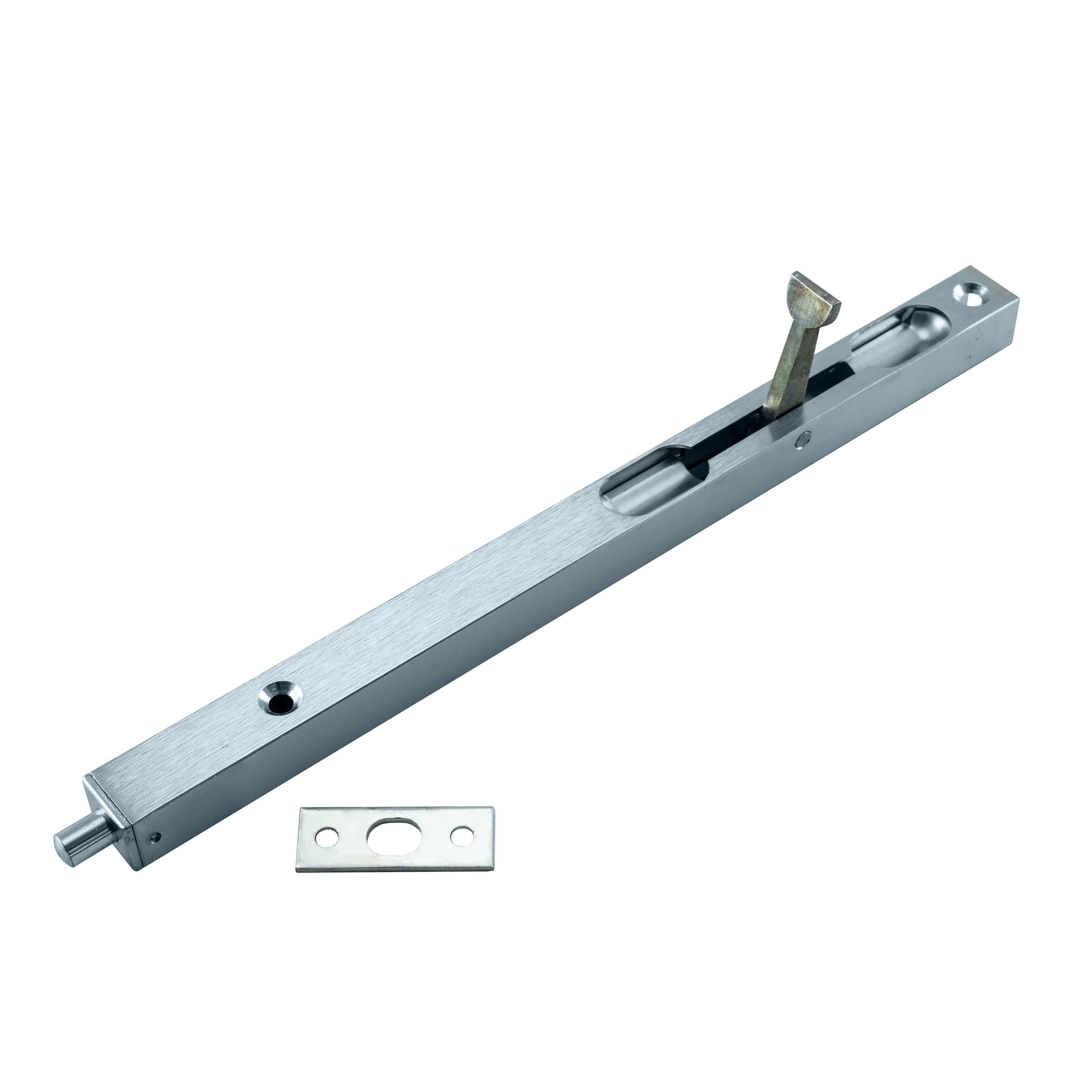 411 Strenger Rohrkantriegel 200/250/400 mm hell verzinkt