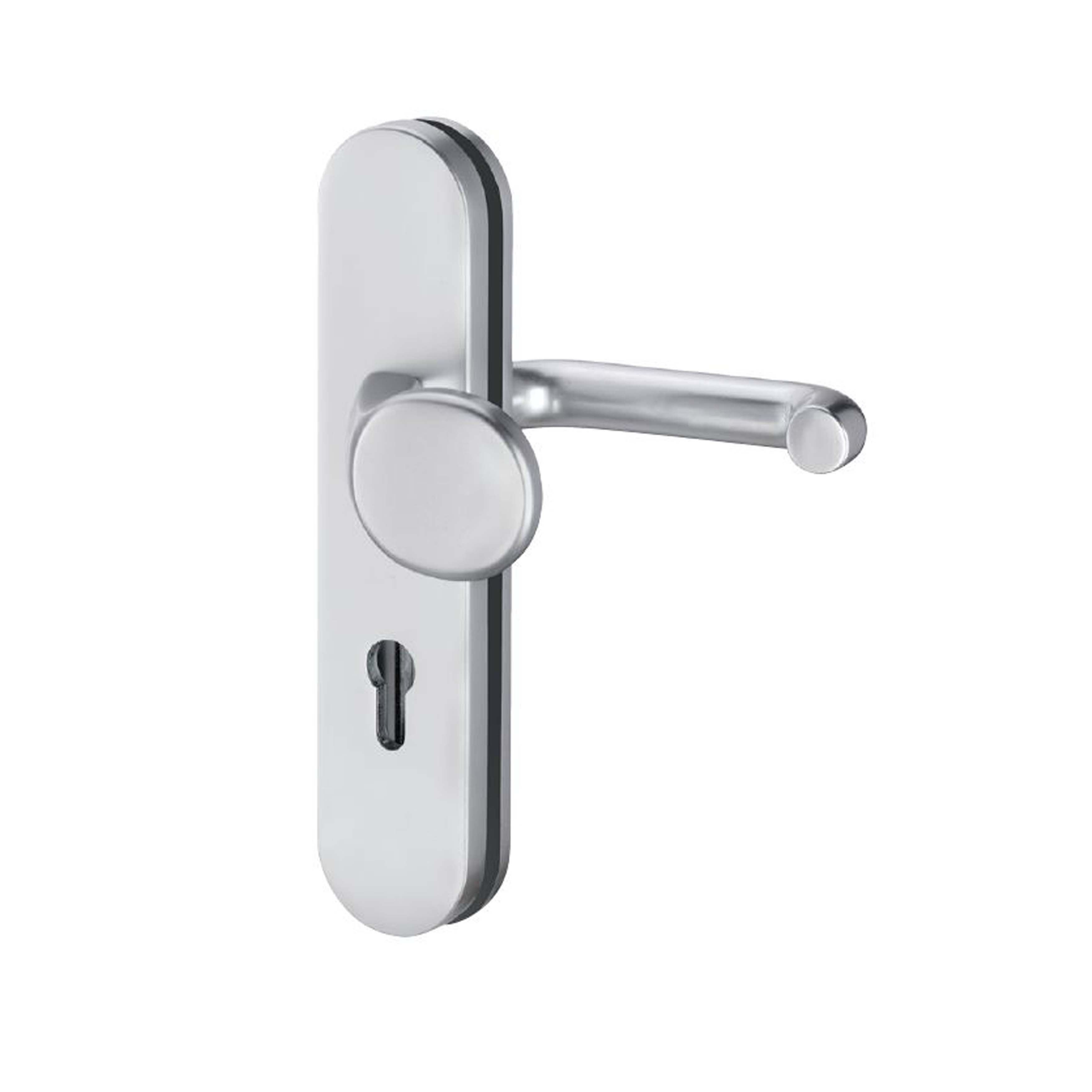 5753 EDI FS-Schutz-Wechsel-Langschildgarnitur PZ Alu F1