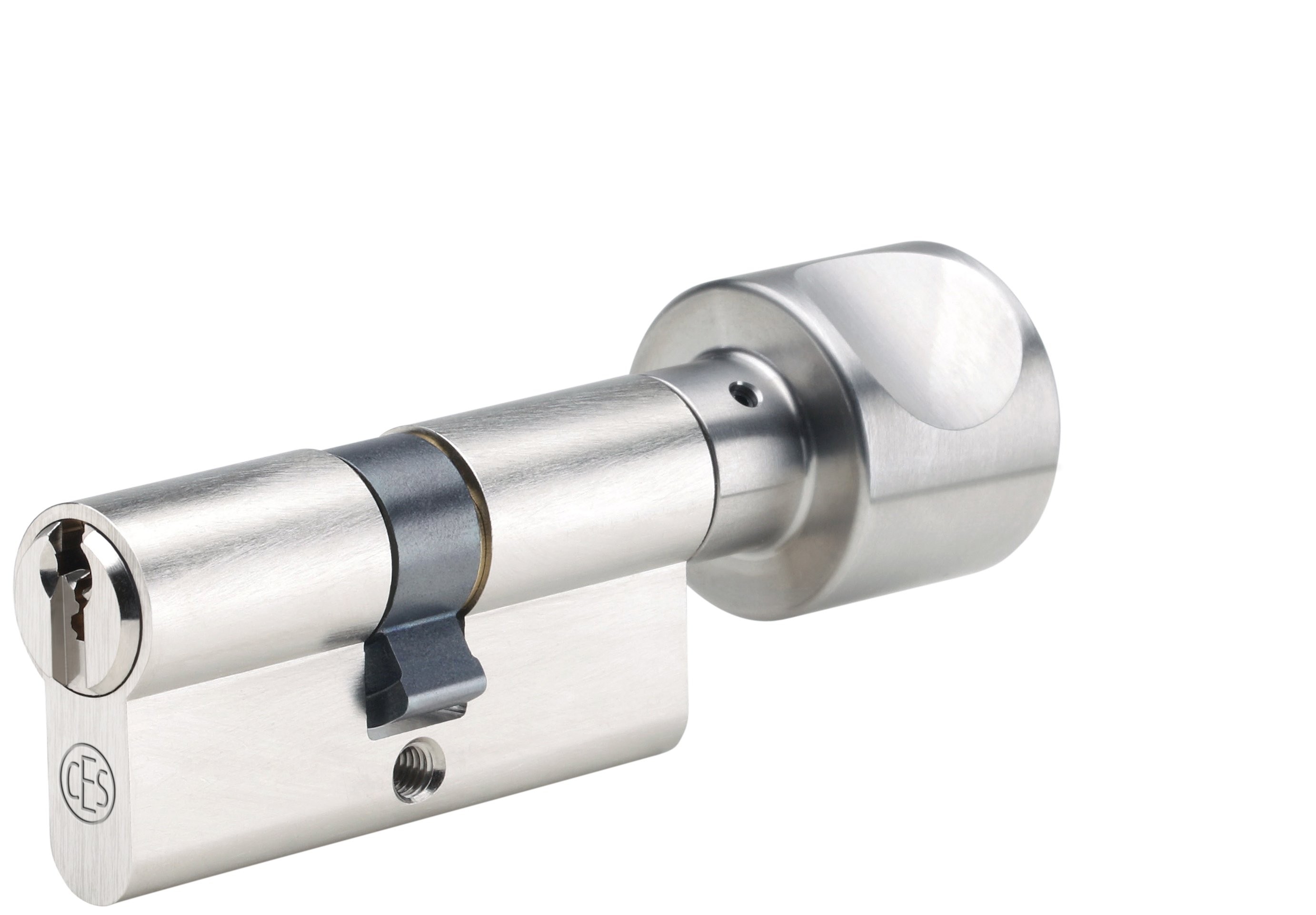 CES Knaufzylinder 815 K35,5/S27,5  Knauf LM Nirofarbig