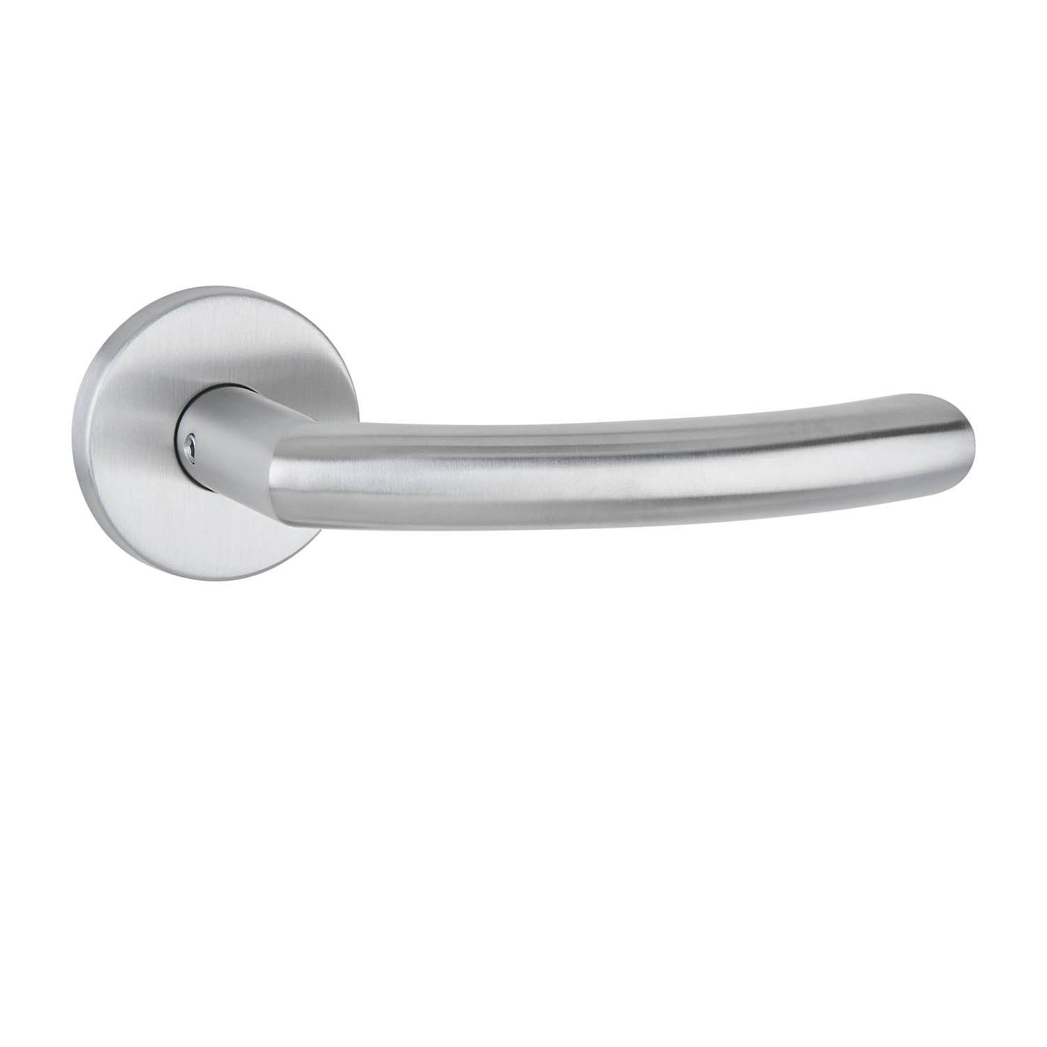 aptec 1804/2273 Rosettengarnitur Klasse 3 Edelstahl matt ohne Schlüsselrosette