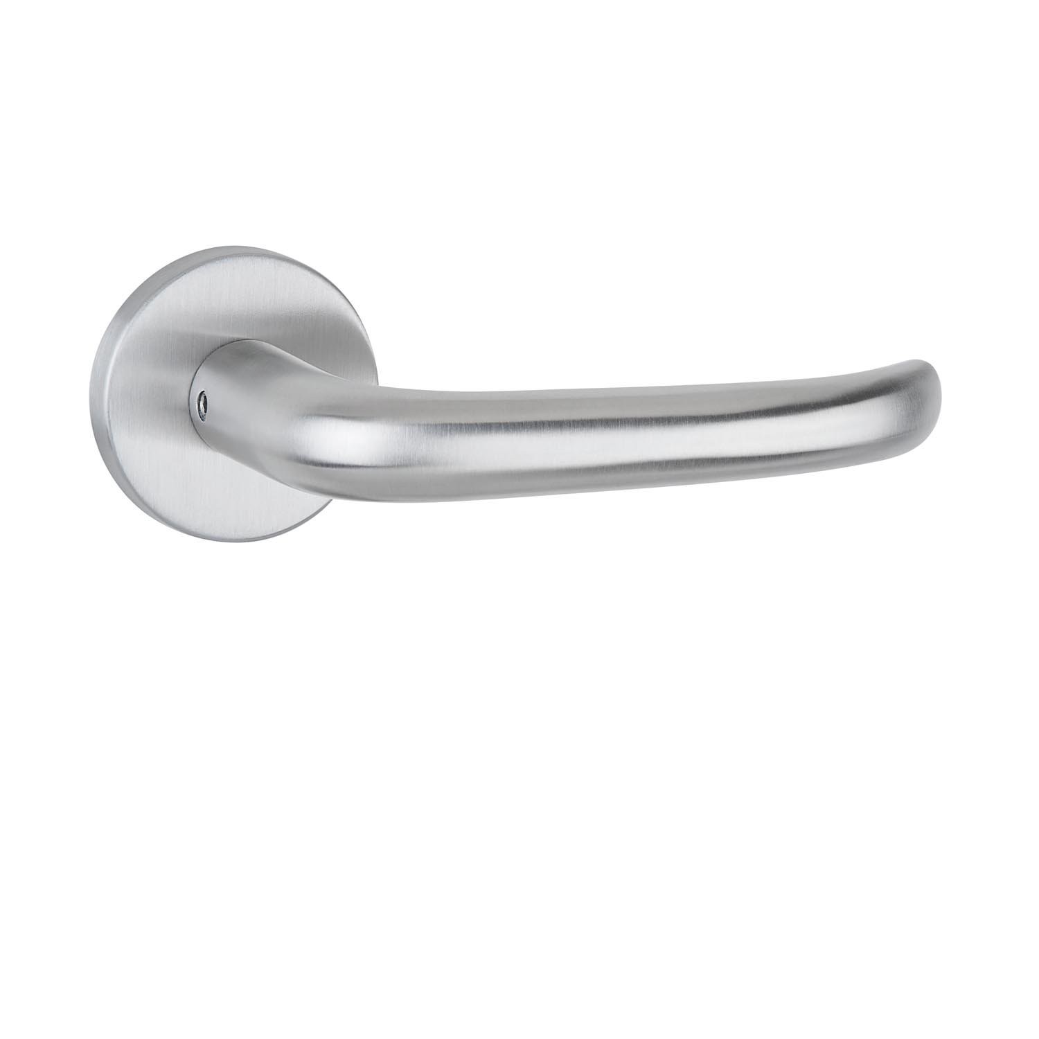 aptec 1806/2273 Rosettengarnitur Klasse 3 Edelstahl matt ohne Schlüsselrosette