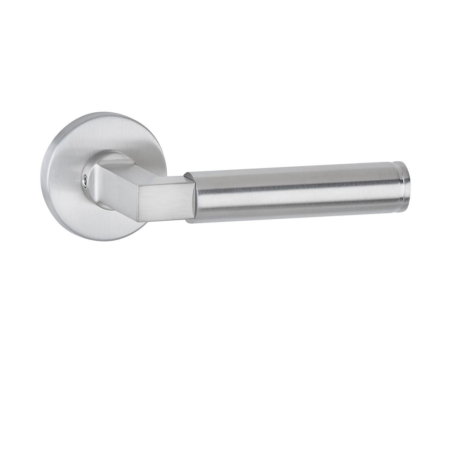 aptec 1831/2273 Rosettengarnitur Klasse 3 Edelstahl matt ohne Schlüsselrosette