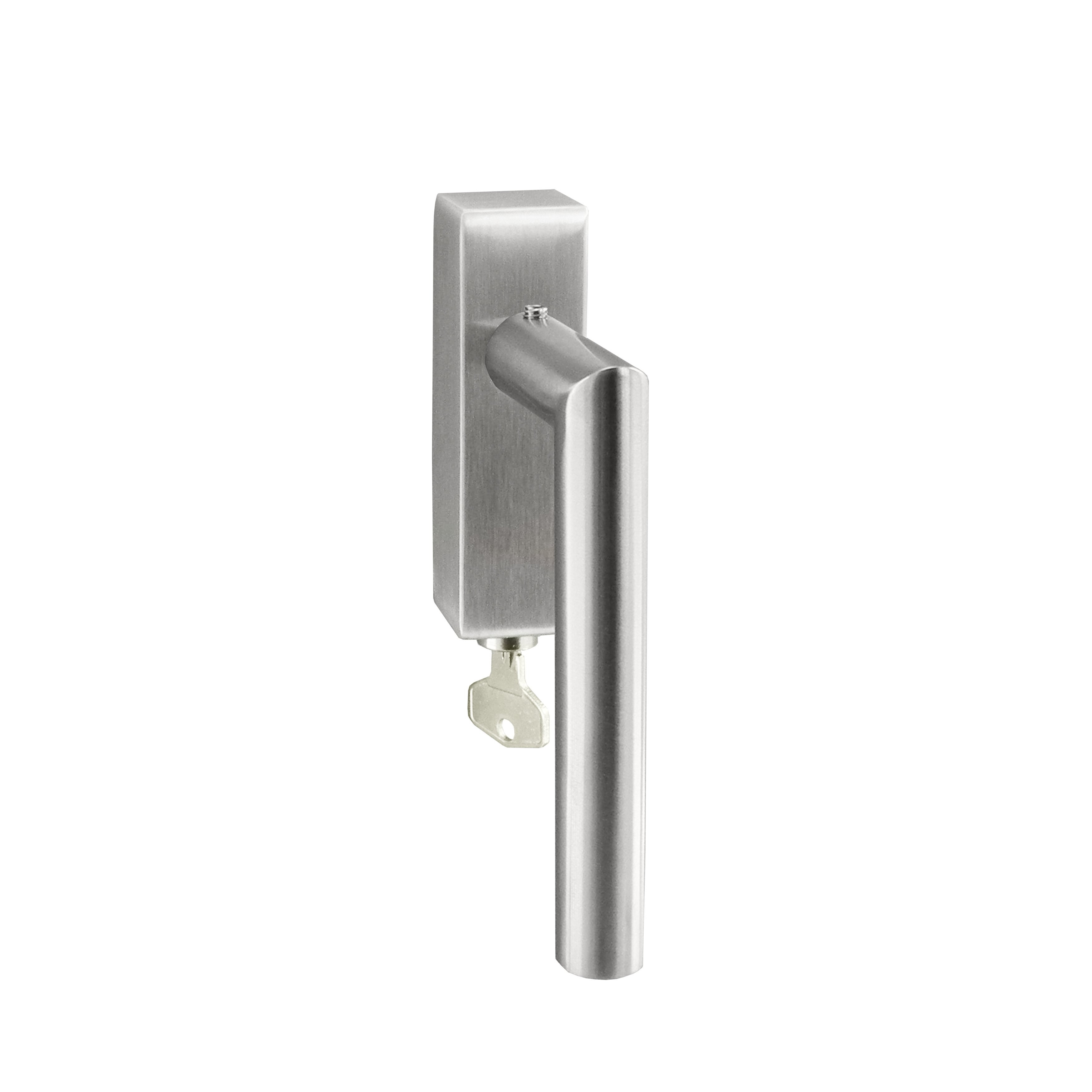 Baumanti Fenstergriff abschließbar Gehrungs-Form 43 mm