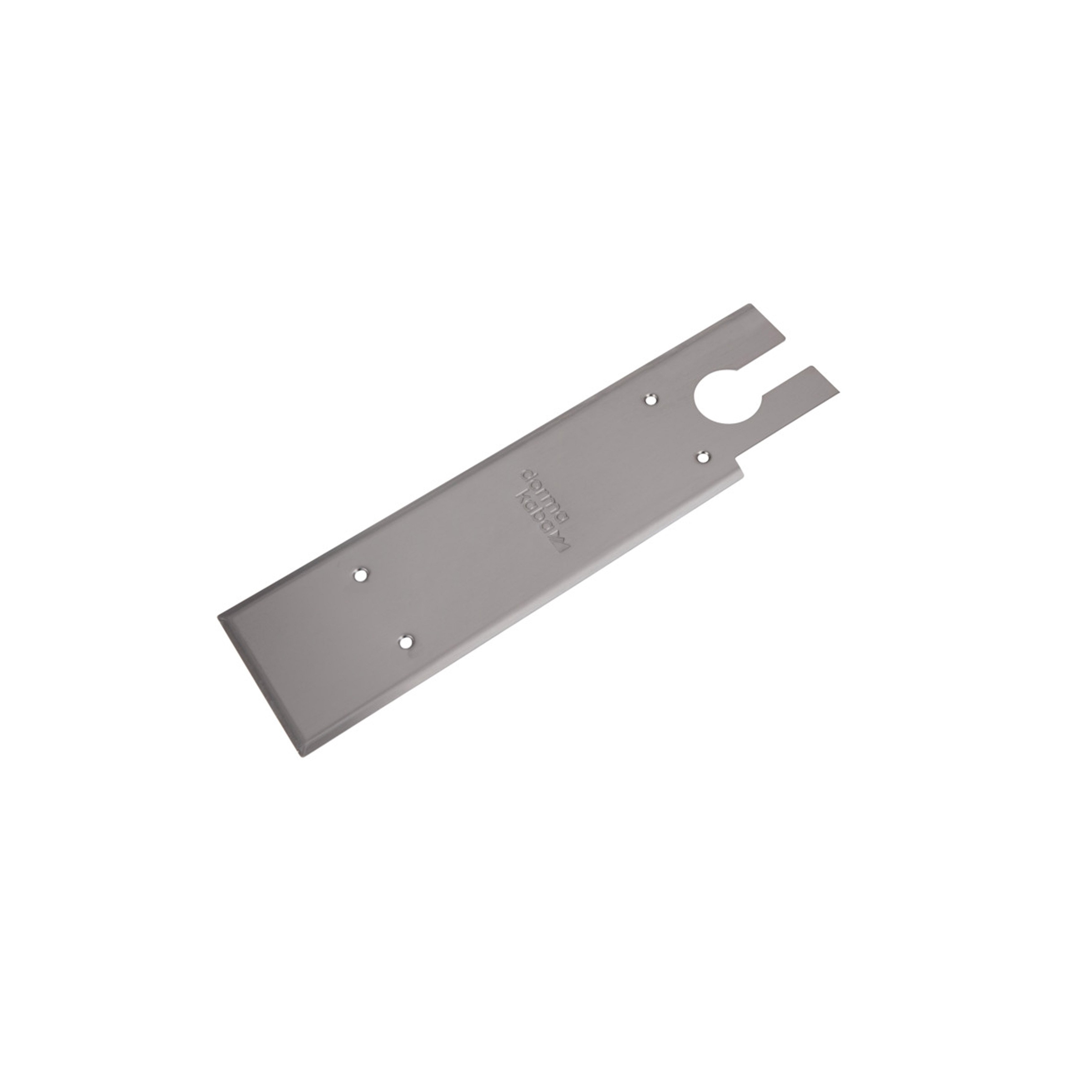 Dorma Deckplatte für BTS 80-BSR Edelstahl links