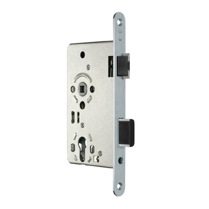 SSF ES24 Pegau Objekt Einsteckschloss Klasse 4 PZW Dornmaß 65 mm rund Niro rechts