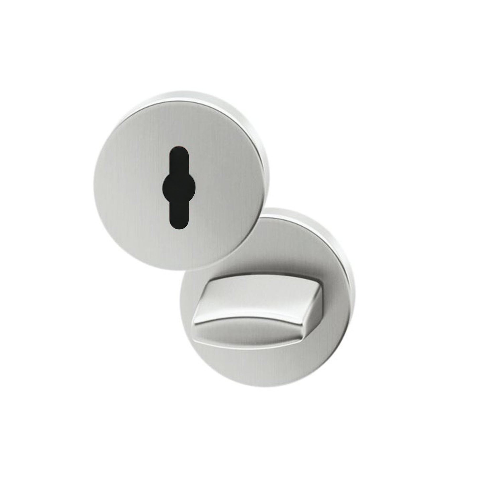 12 1735 000 FSB ASL Schlüsselrosettenpaar WC Alu F1