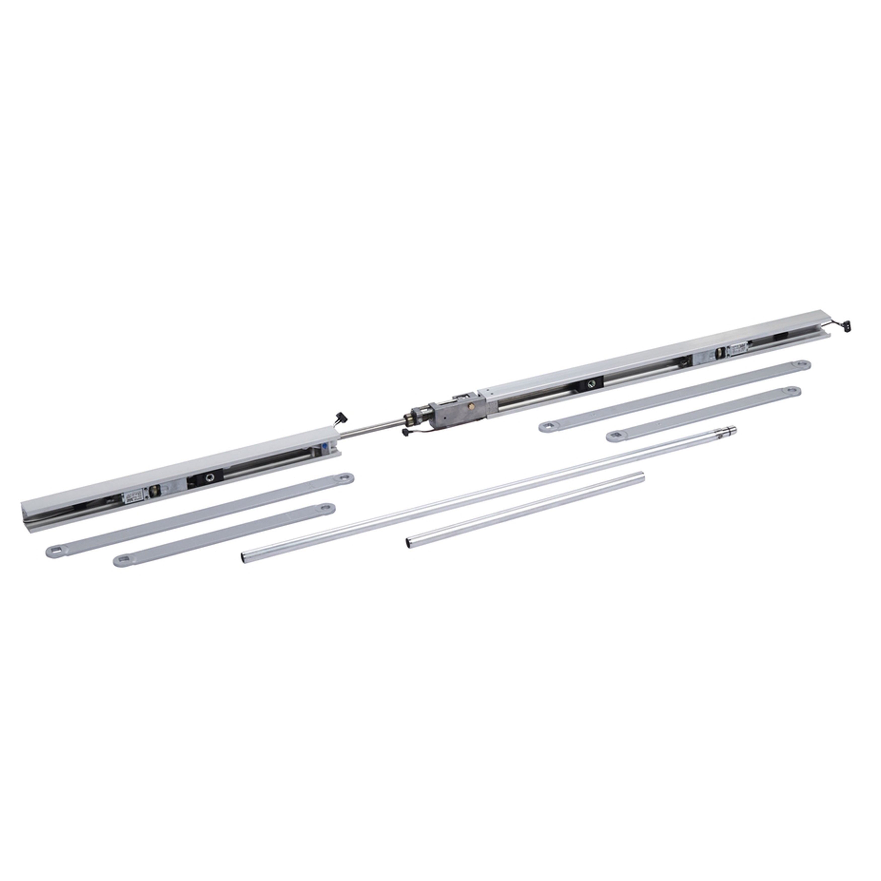 Dorma Gleitschiene G 96 GSR-EMF 1 inkl. Schmiedehebel silberfarbig 