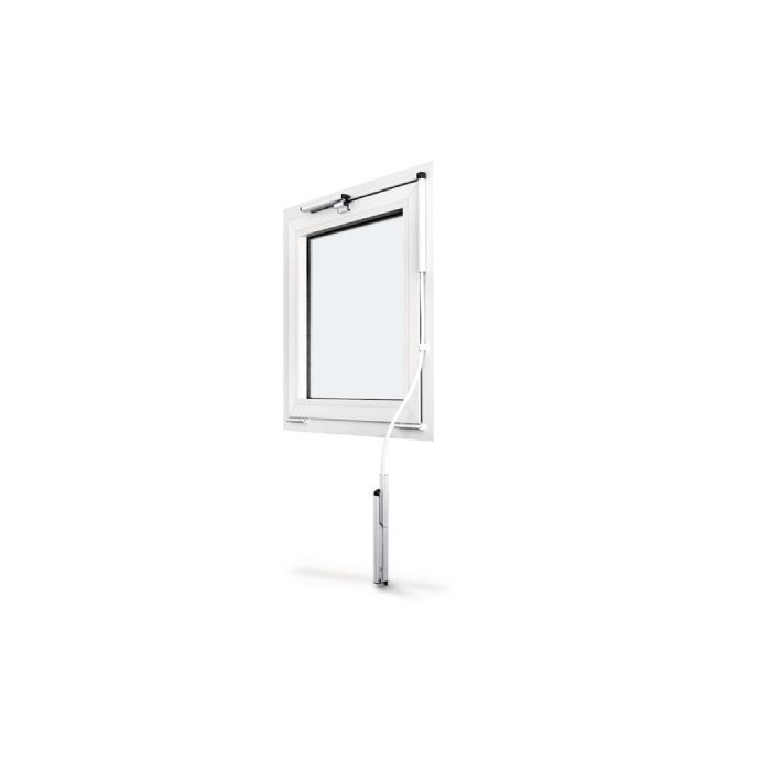 GEZE Flexibles Gestänge  700 mm  EV1 + weiß (RAL 9016)