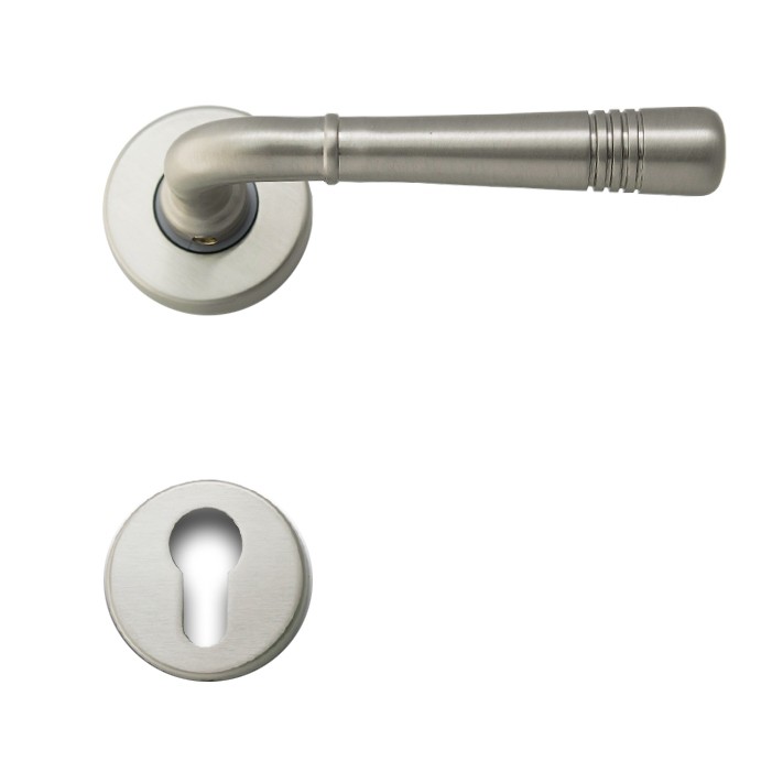 Ghidini Türdrücker Berlin mattnickel M9 Profilzylinder