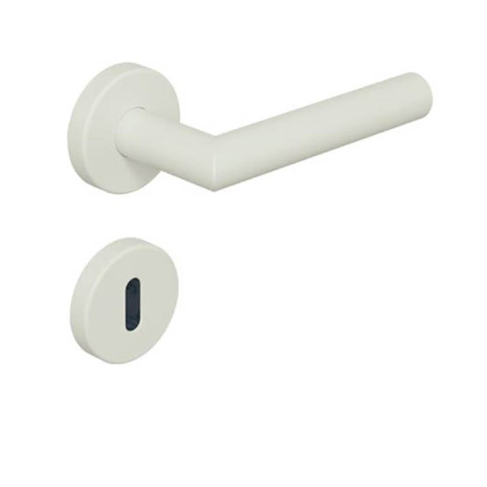 HEWI 162 Türdrücker Rosettengarnitur Reinweiß matt BB