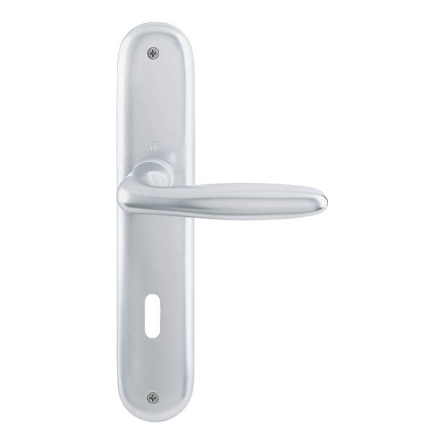 Verona 1510/273P Hoppe Türgriff-Langschild-Garnitur, BB, F1