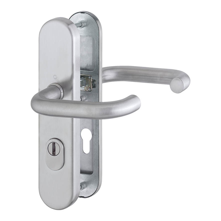 Paris Schutz Drücker Langschild Garnitur 