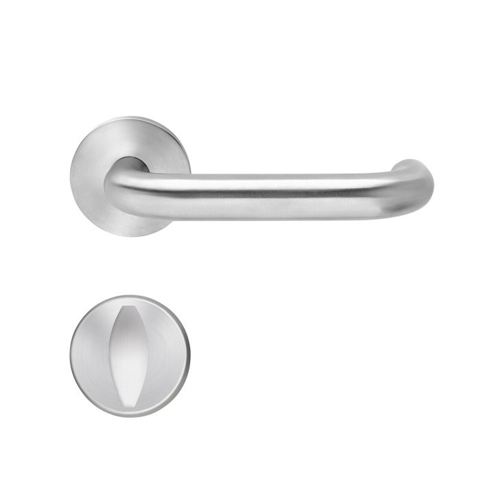 Karcher SlimStyle E200 Türdrücker-Rosetten-Garnitur Edelstahl matt WC innen 