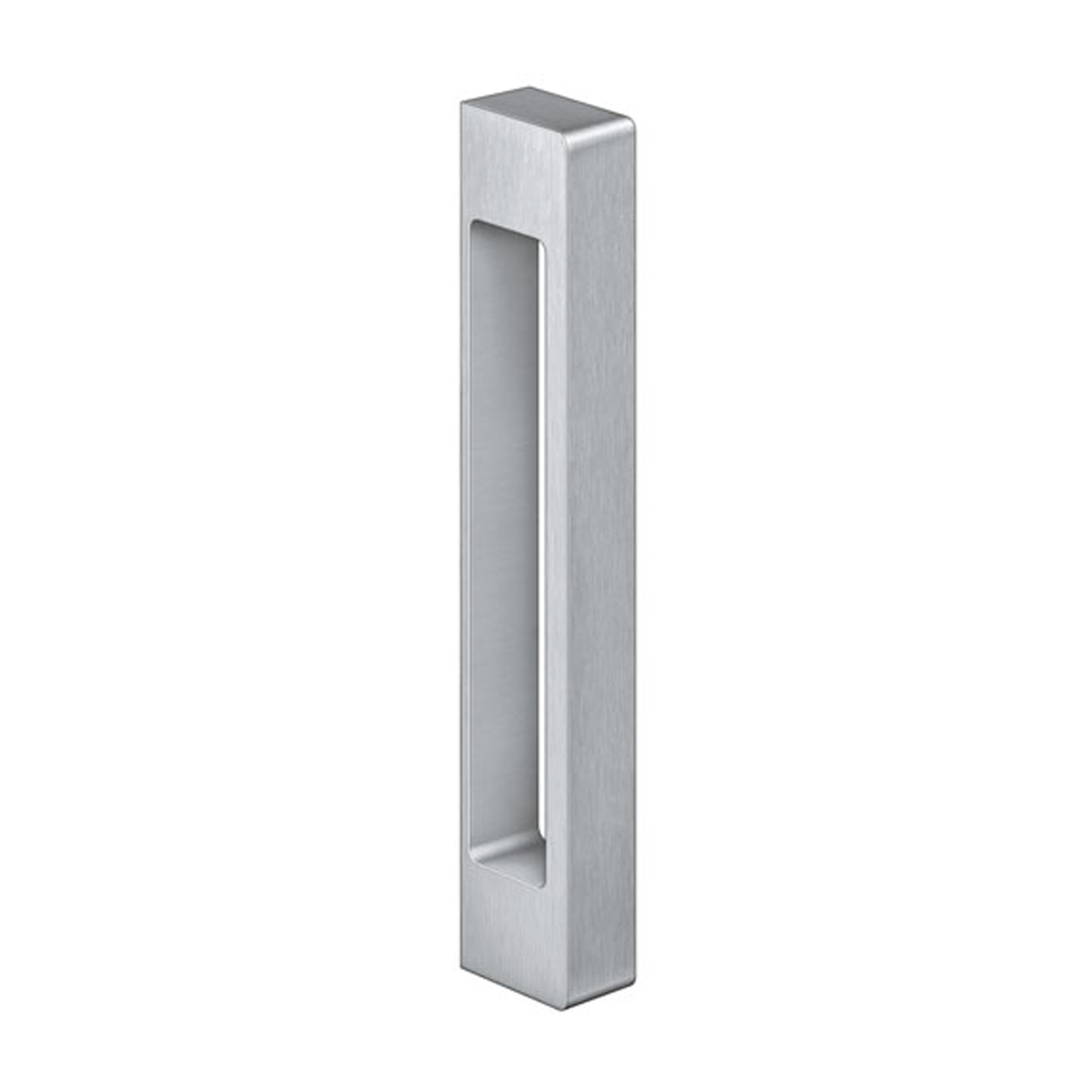 Tecus Keep Closed KCH 1700 Griff für Ganzglas- und Holztüren Edelstahl Effekt