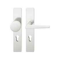 12 1005 FSB Langschild-Wechselgarnitur Alu natur PZ