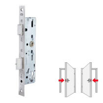 BKS Panikschloss 1821 Funktion B Niro 5 mm vorstehend 