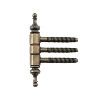 330 OTLAV Einbohrband 16 mm brüniert mit Zierkopf