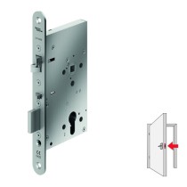 SVP 6275/6278 A 12V Dorma selbstverriegelndes Antipanik Schaltschloss PZ72-65-9-24x235 mm Niro links einwärts/rechts auswärts Vorschaubild 