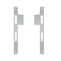 9000 BKS Lappenschließblech 24x270 mm käntig Maß A 62,5 mm Niro 