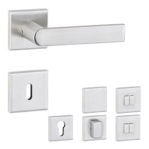 aptec 1813/2211 Rosettengarnitur Klasse 3 Edelstahl matt Vorschaubild 