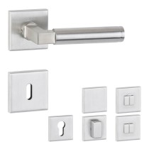 aptec 1831/2211 Rosettengarnitur Klasse 3 Edelstahl matt Vorschaubild