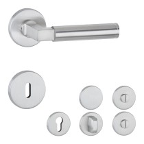 aptec 1831/2273 Rosettengarnitur Klasse 3 Edelstahl matt Vorschaubild