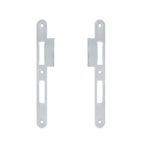 9000 BKS Lappenschließblech 24x235 mm Maß A 40 mm abgerundet Niro Vorschaubild 