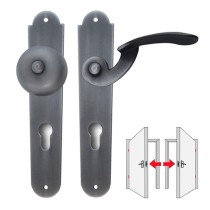 Baumanti Bayreuth Wechsel PZ72 Schmiedeeisen Langschild 72 mm Vorschaubild