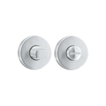 Baumanti 8148 Schlüsselrosetten-Paar KU-UK TS40 WC Edelstahl matt 