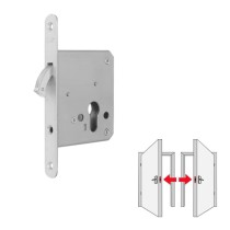 BKS 0371 0012 Schiebetürschloss mit Zirkelriegel Dornmaß 55 mm PZ Vorschaubild 