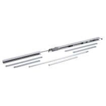 Dorma Gleitschiene G 96 GSR-EMF 1 inkl. Schmiedehebel silberfarbig 