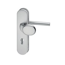 EDI 8743/0272 Schutz-Wechsel-Langschild-Garnitur ES1 Edelstahl matt PZ