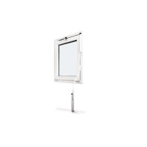 GEZE Flexibles Gestänge EV1 + weiß (RAL 9016) 1