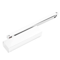 Dorma TS 92 G Obentürschließer mit Gleitschiene weiß RAL 9016