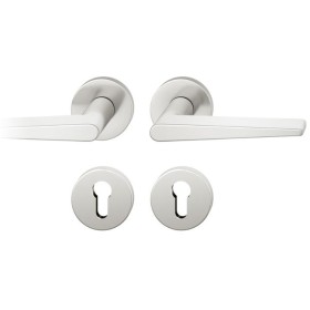 FSB 1005 runde Rosettengarnitur Alu natur