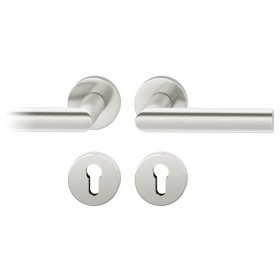 FSB 1108 runde Rosettengarnitur Alu natur