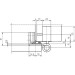 Simonswerk BAKA Protect 4010 3D FD MSTS Simonswerk Türband Edelstahl matt 4