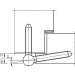 BAKA C 1-15 WF MSTS Simonswerk Einbohrband vernickelt 4