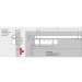 Dorma Gleitschiene BG GSR/V/BG XEA silberfarbig Zeichnung 