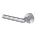 GRIFFWERK LUCIA PIATTA S Rosettengarnitur Smart2Lock Edelstahl matt links Setenansicht