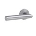 GRIFFWERK LUCIA PIATTA S Rosettengarnitur Smart2Lock Edelstahl matt links Seitenansicht
