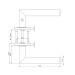 GRIFFWERK Lucia Smart2lock Schraubtechnik graphitschwarz Zeichnung