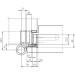 Simonswerk VX 7939/160 FD Variant-Objektband Edelstahl matt 4